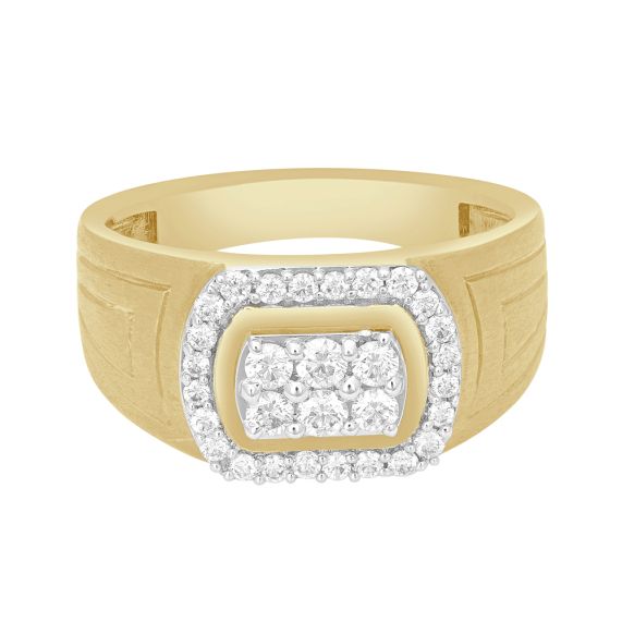 Buy 14k Solid Gold Men's Cross Ring. Men's Jewelry. Online in India - Etsy