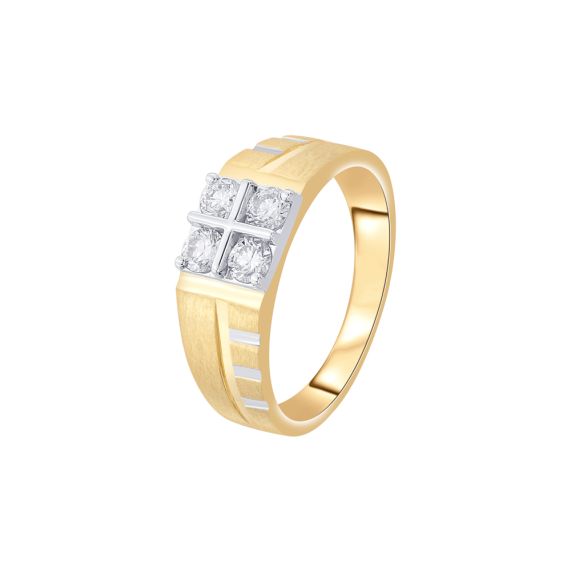 Men's 1/2 CT. T.W. Composite Diamond Square Frame Ring in Sterling Silver |  Zales Outlet
