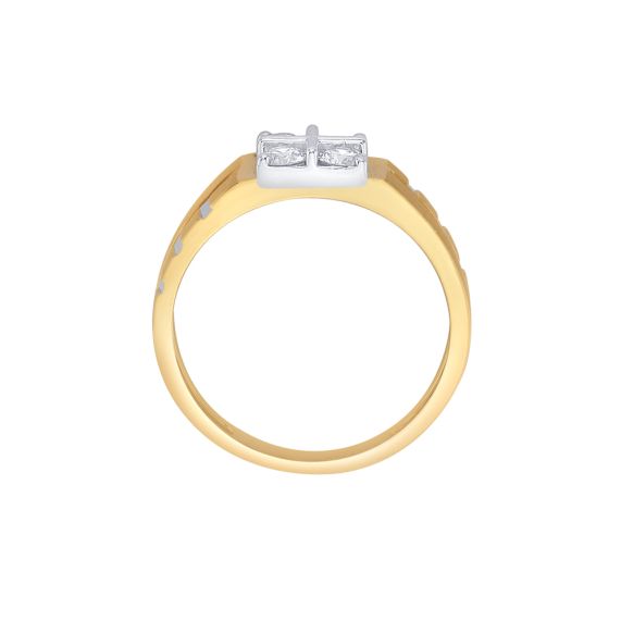 Buy Diamond and Platinum Ring for Men Online | ORRA