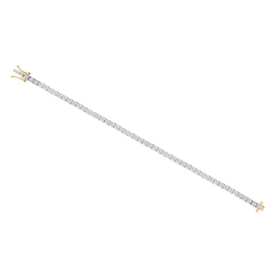 Platinum Rose Gold Bracelet for Women JL PTB 743