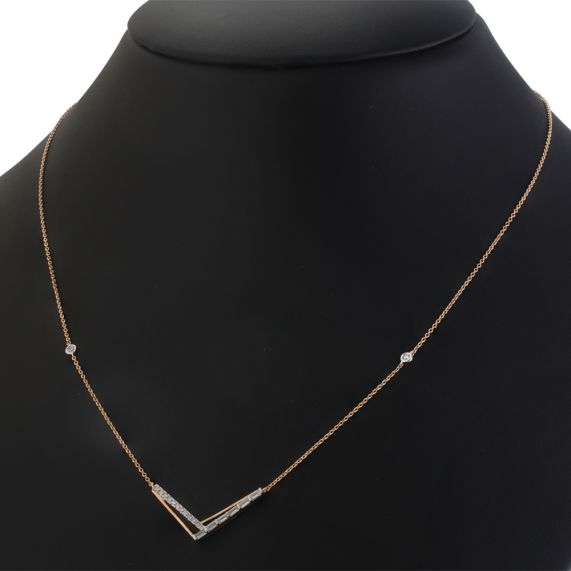 Initial Letter O Necklace Gold & Diamond Pendant For Mom – Shiree Odiz