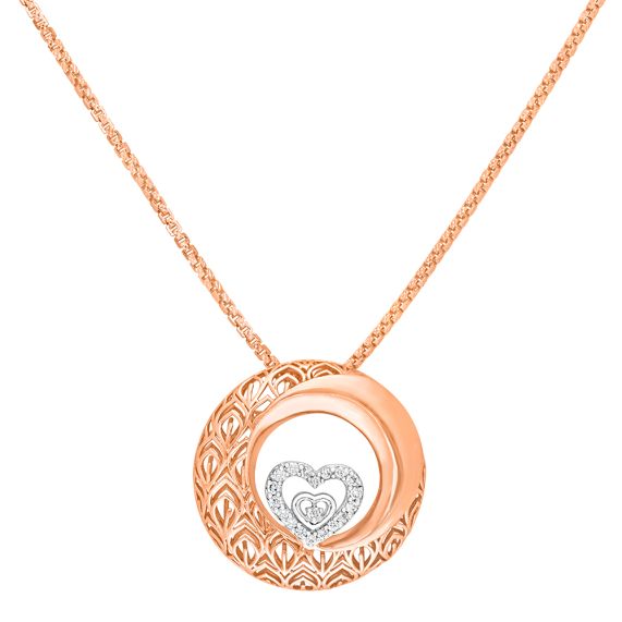 Buy One Gram Gold Simple White Stone Flower Pendant Necklace Design Buy  Online