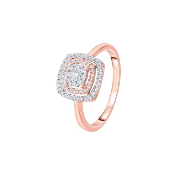 16 Square Wedding Rings We Love, Princess Diamond Engagement