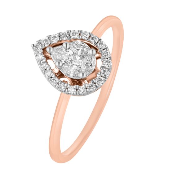 Designer American Diamond Ring - Swaabhi