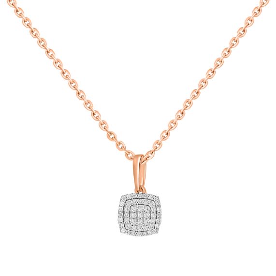 Athens Marquise Diamond Pendant Necklace | Caitlyn Minimalist