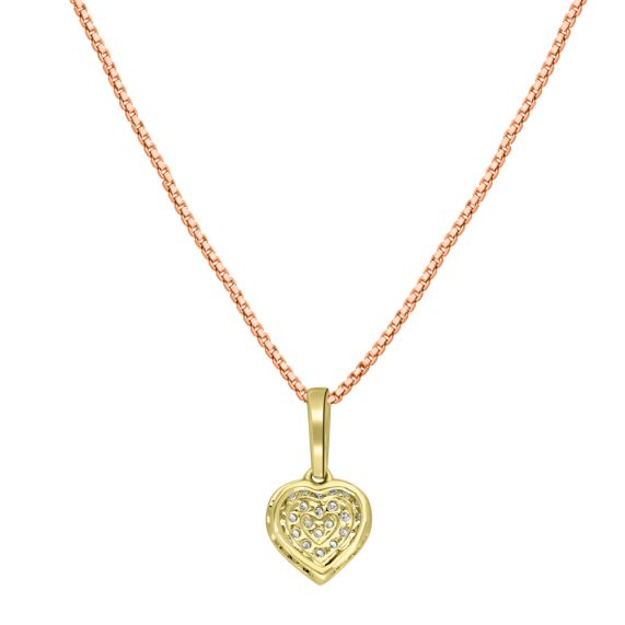 18ct 14k Diamond Heart Necklace – Klein's Jewelry