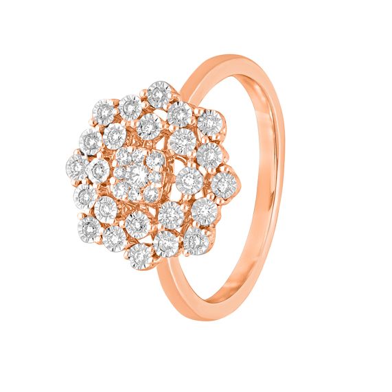 Buy Eyecatching Rose Gold Finger Ring Online | ORRA