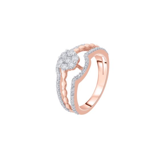 Stephanie Diamond Engagement Ring -18K White Gold, Pave, 1.3 Carat, – Best  Brilliance