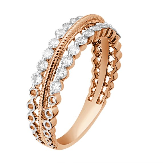 Yubnlvae Rings Diamond Ring Popular Exquisite Ring Simple Fashion Jewelry  Popular Accessories Rose Gold 8 - Walmart.com