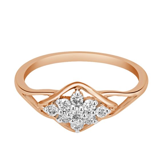 Platinum Diamond Ring for Women JL PT LR 77 – Jewelove.US