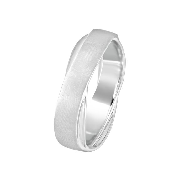 Platinum ring MACY'S White size 7 ½ US in Platinum - 14737963