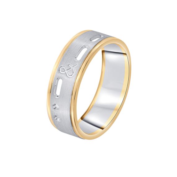 Designer Single Diamond Platinum Ring for Men SJ PTO 309