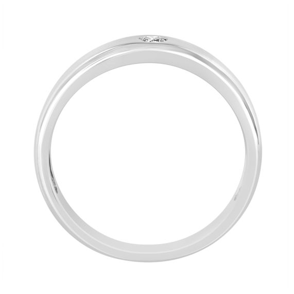 Buy Classic Platinum Ring For Men Online | ORRA