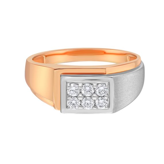 Buy Men's Stunning Diamond Finger Ring Online | ORRA