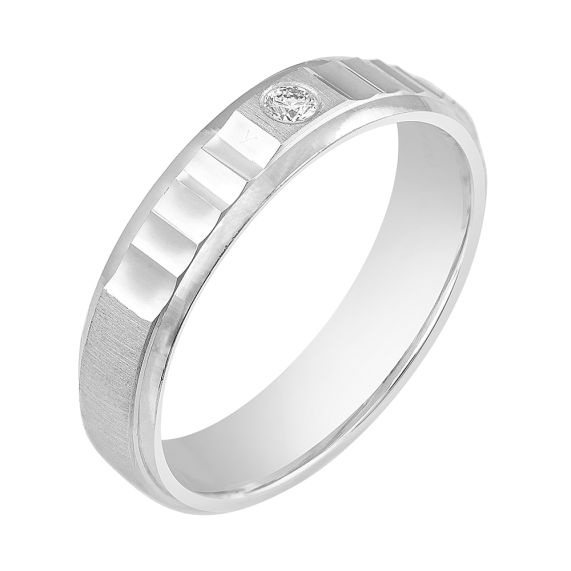 Eternity Bugget Mens Diamond Ring at 51800.00 INR in Mumbai | Nvision  Diamjewel Llp