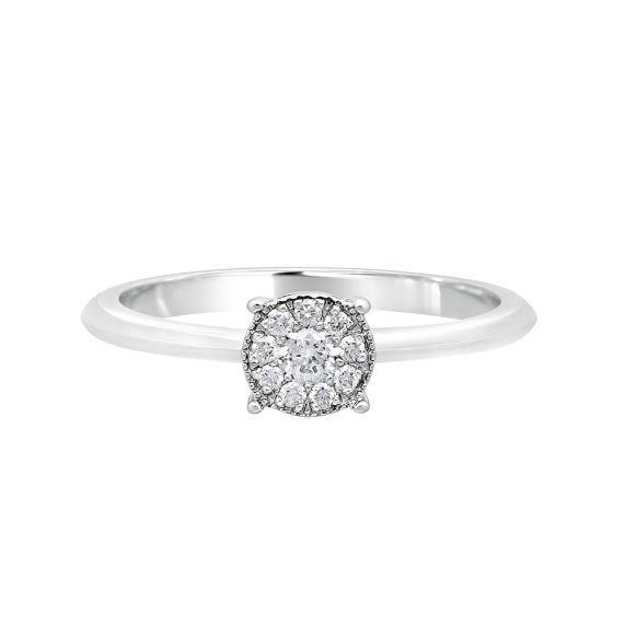 Gold Diamond Star Ring, Double Star Design Band, 9K 14K 18K Gold Ring,  White Gold, Wish Star Ring, Tiny White Natural Diamonds, Gift for Her - Etsy