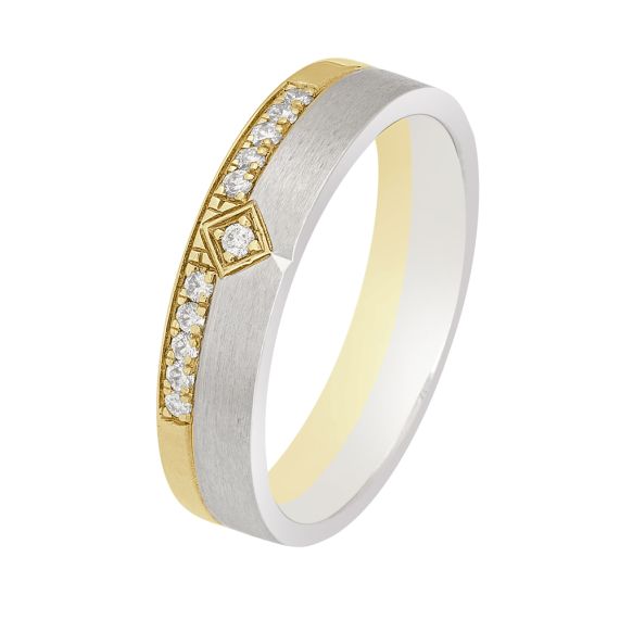 New Fashionable Golden Platinum Simple Stainless Steel Ring - Temu