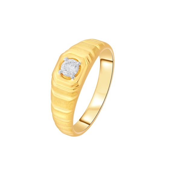 Buy Impon Ring Daily Use One Gram Gold Plated Casting Plain Ring Design