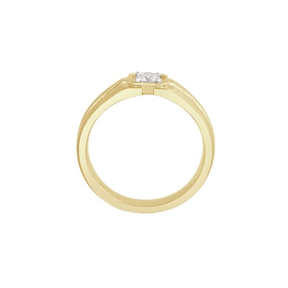 Uworld Statement 18k Gold Vintage Ring Octagon Cut Bezel Set Emerald Stone  Birthday Gift Finger Simple Fashion Women Jewelry - AliExpress