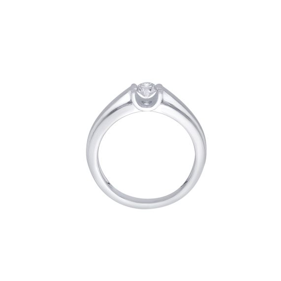 Art Deco Style Ring in Platinum - Estate Diamond Jewelry
