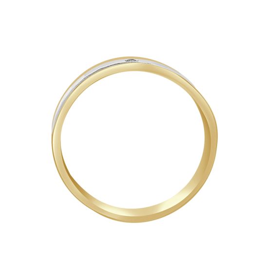 Thin Lennox Chalcedony Ring, Gold Vermeil | Men's Rings | Miansai