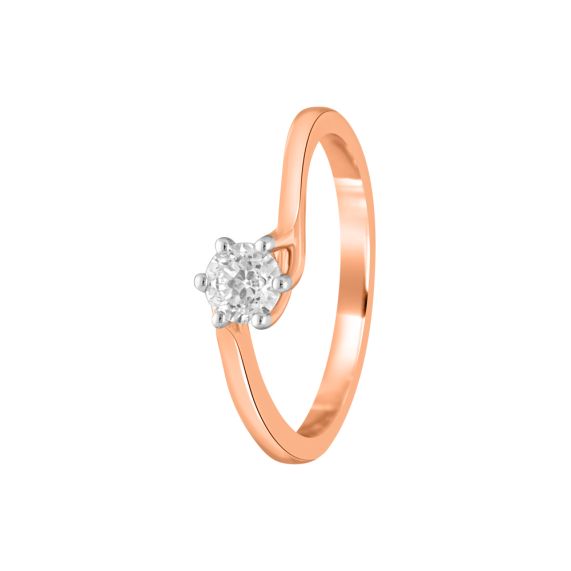 Promise Rose Gold Rings Women | Rose Gold Simple Promise Rings - Low-key  Wedding - Aliexpress