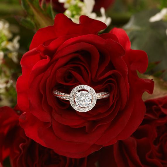 Diamond & Ruby Gold Rings SDR994 -Best Prices N Designs| Surat Diamond  Jewelry