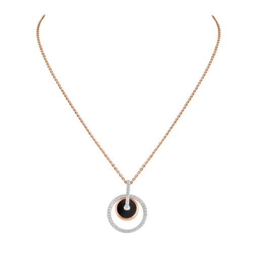 Attractive Black Onyx Diamond Desired Necklace