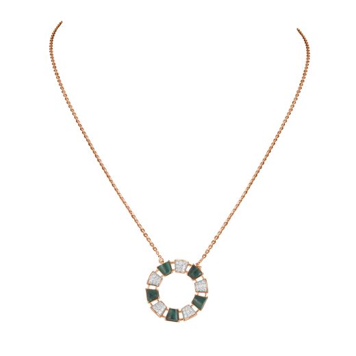 Stunning Rose Gold and Diamond Necklace