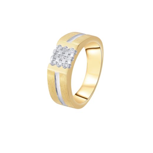 Classic Men's Finger Ring in 14KT Yellow Gold