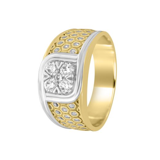 Men's Yellow Gold Finger Ring
