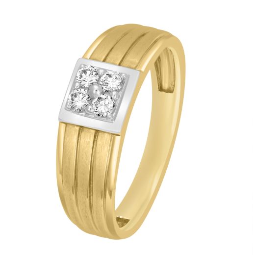 Finely Crafted 18Kt Yellow Gold Men's Ring