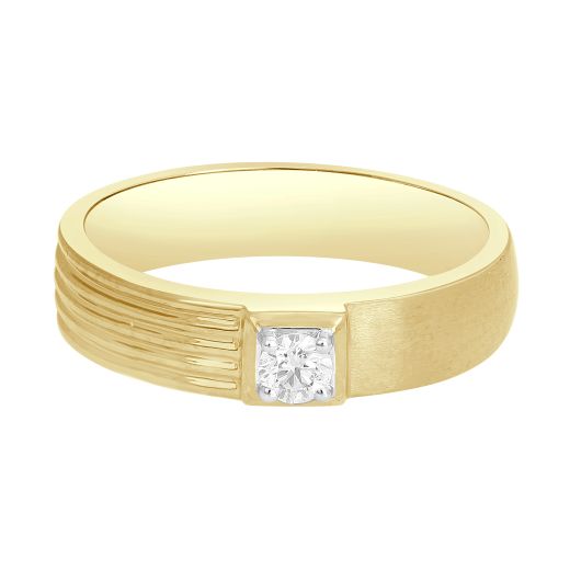 Timeless Diamond and Gold Ring for Men