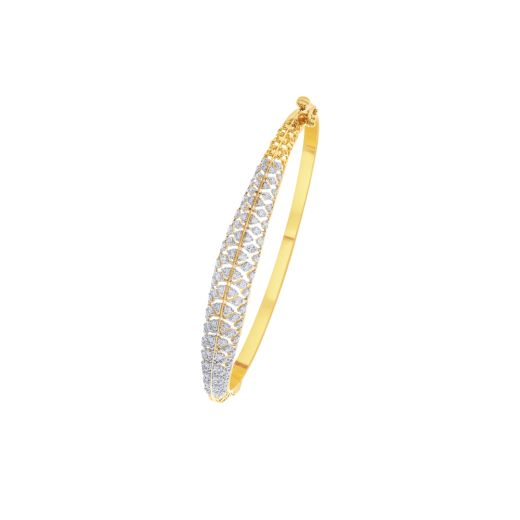 Diamond Bracelet in 18KT Yellow Gold