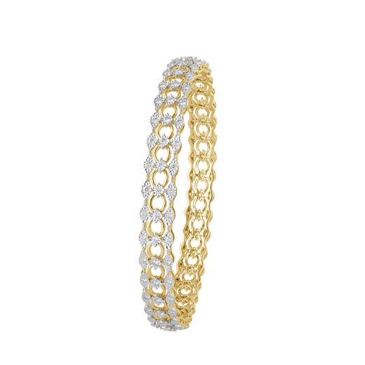 14KT Yellow Gold Simple Bangle