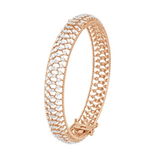 Classy Bangle in 18KT Rose Gold