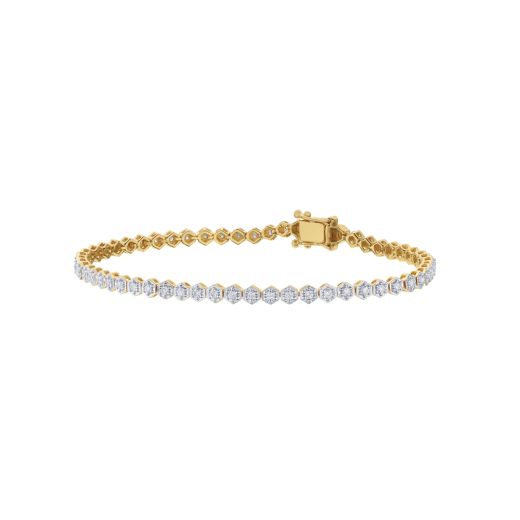 Stunning 18KT Rose Gold Bracelet