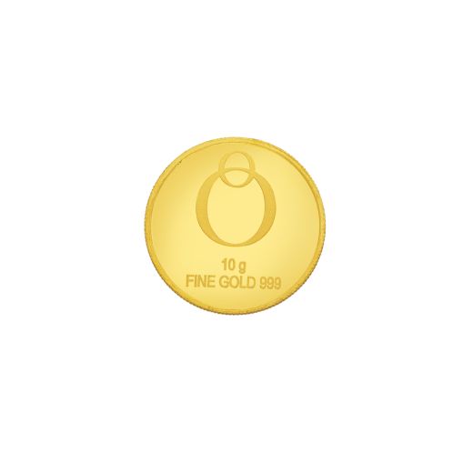 Stunning 24Kt Yellow Gold 10 GM Coin
