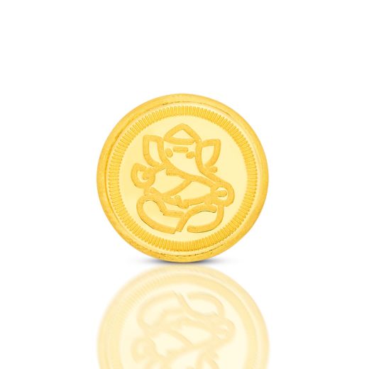 ORRA 24KT 1 GM Ganesh Gold Coin