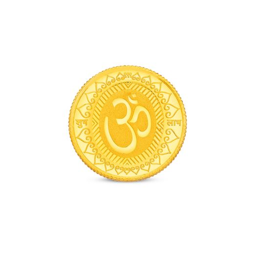 ORRA 10 GMS OM Gold Coin in 24Kt