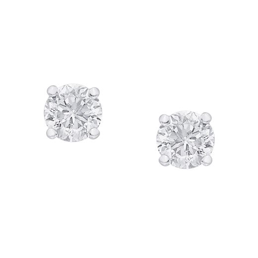 Glamorous Diamond Crown Star Earrings