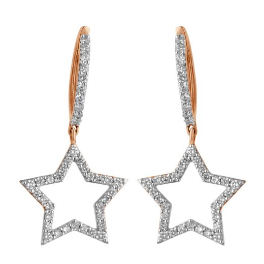 Hanging Star Desired Earrings