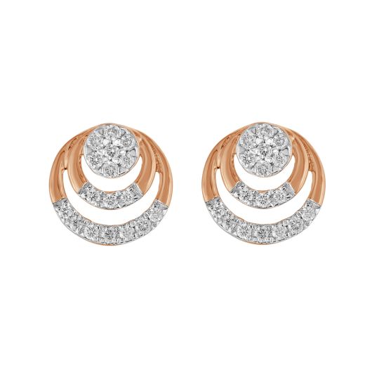 Minimal Design Diamond Earrings