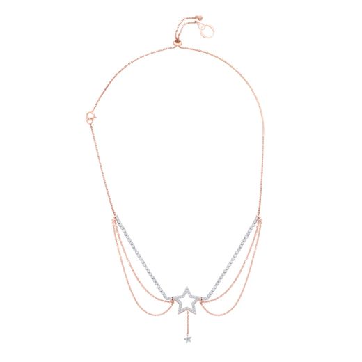 Exquisite 14KT Rose Gold Desired Necklace