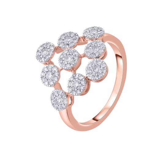 Sparkling Diamond Embellished Ring
