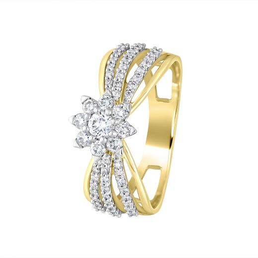 Breathtaking Diamond Ring In Rose Gold