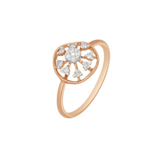 Gleaming 14KT Yellow Gold Ring