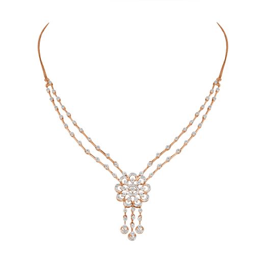 Scintillating Diamond Astra Necklace