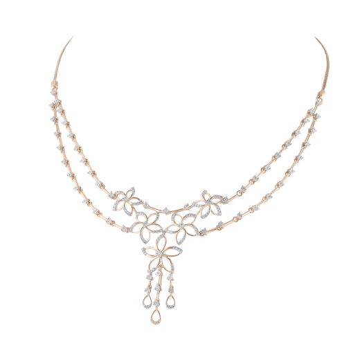 Alluring Diamond Astra Necklace