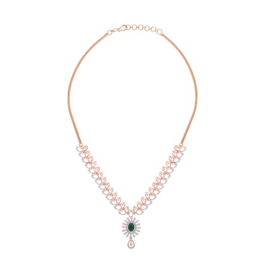 Fashionable Necklace in Rose Gold